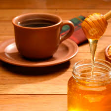 Cafe con miel de abeja